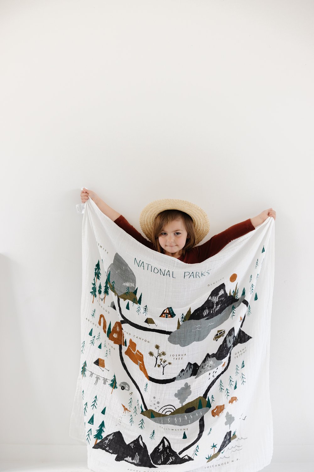 National Parks Swaddle by Clementine Kids Bedding Clementine Kids