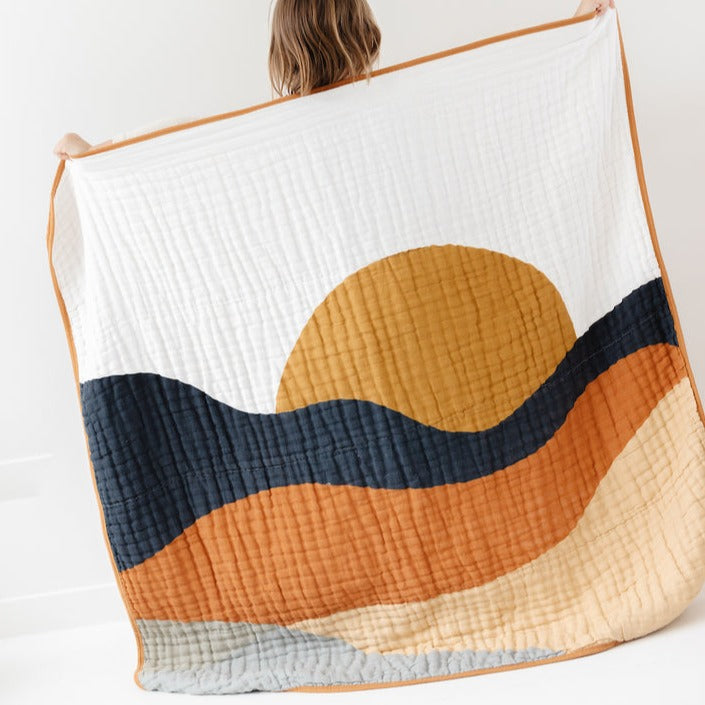 Sunset Quilt by Clementine Kids Bedding Clementine Kids