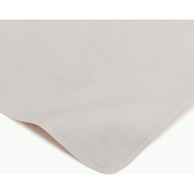 Leather Midi Mat - Gull by Gathre Decor Gathre