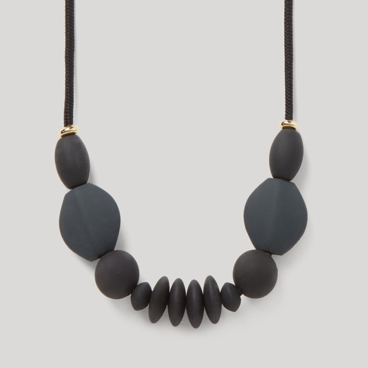 Charcoal Signature Teething Necklace by January Moon Accessories January Moon