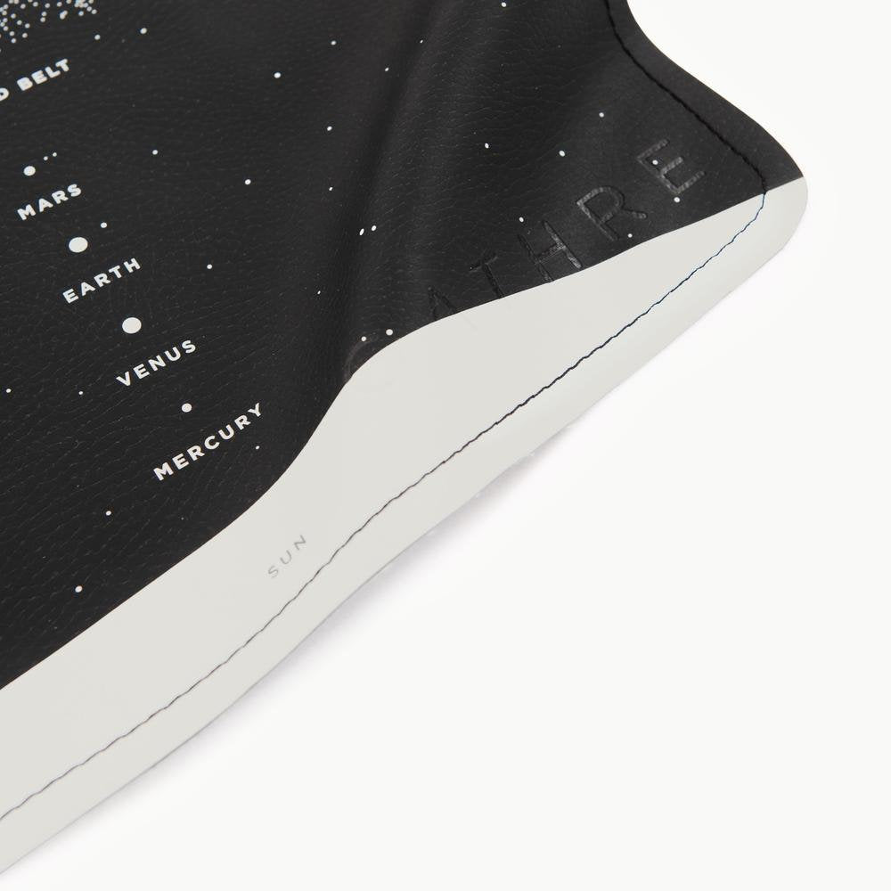 Leather Micro Changing Mat - Solar System by Gathre Bath + Potty Gathre