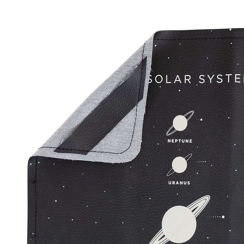 Leather Micro Changing Mat - Solar System by Gathre Bath + Potty Gathre