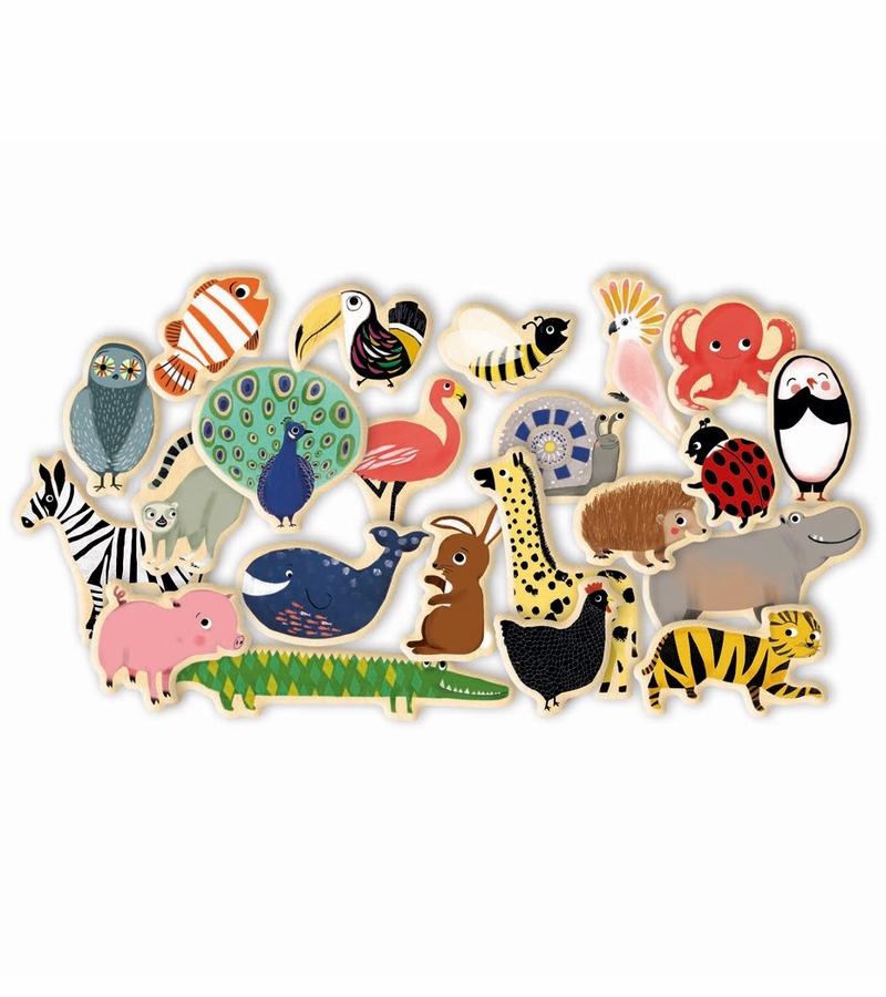 Wooden Magnets - Magnimo by Djeco Toys Djeco