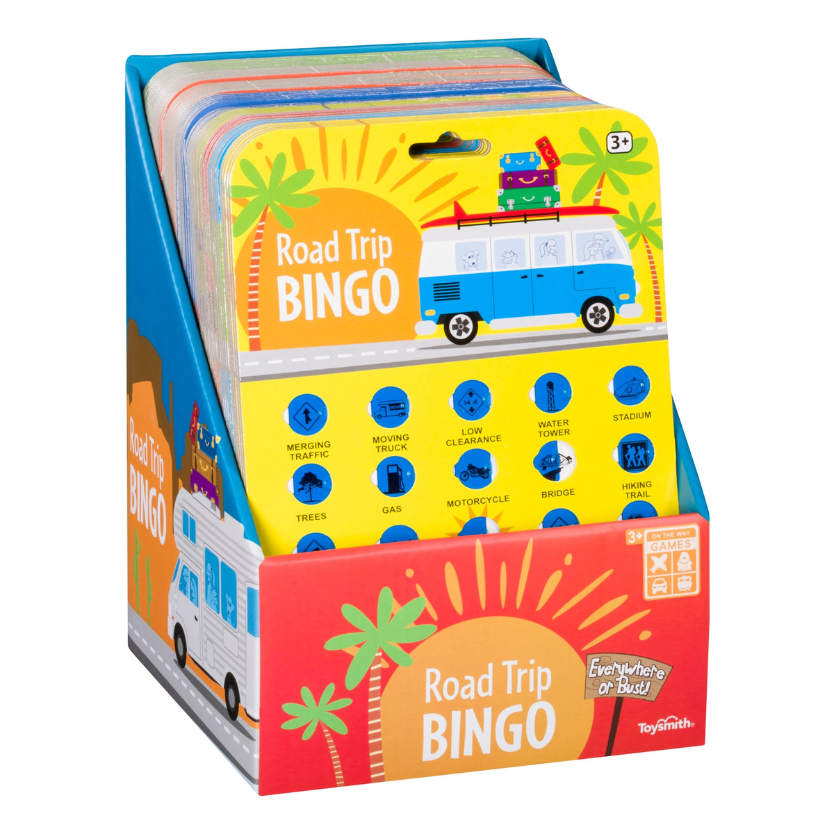 Road Trip Bingo Travel Game - Assorted by Toysmith Toys Toysmith