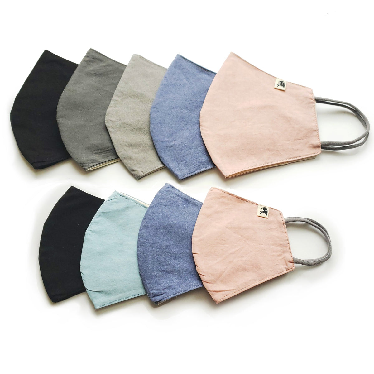 Reusable/Washable Kids Mask Elastic Ear Loops (2-6Y) Accessories Komuello