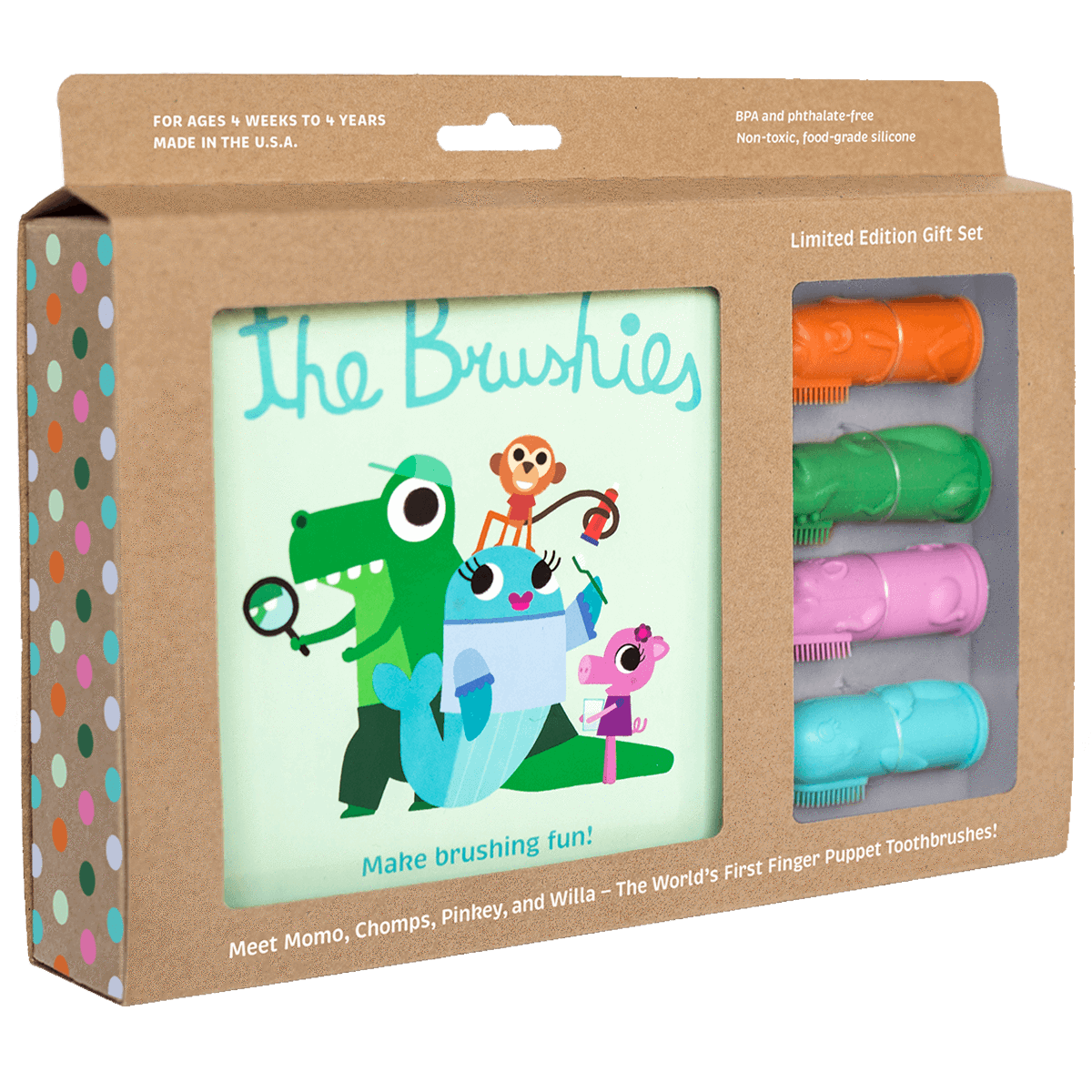 Brushie Gift Set Bath + Potty The Brushies