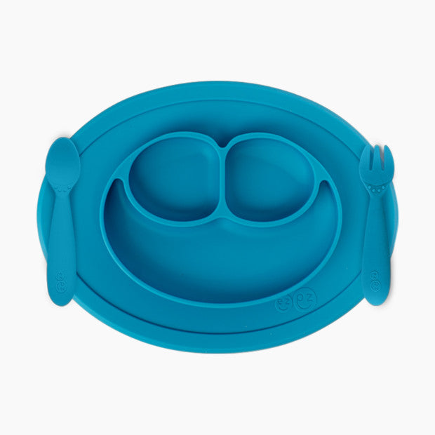 Mini Feeding Set by Ezpz Nursing + Feeding EZPZ Blue