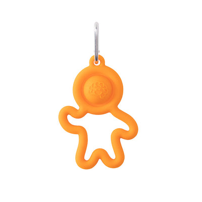 Lil' Dimpl Keychain by Fat Brain Toys Toys Fat Brain Toys Orange  