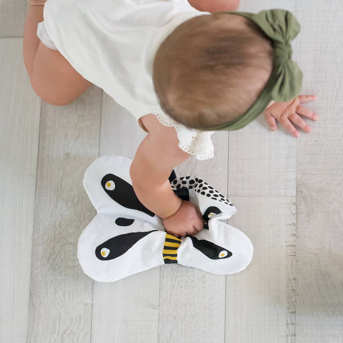 Organic Crinkle Toy - Butterfly by Wee Gallery Toys Wee Gallery