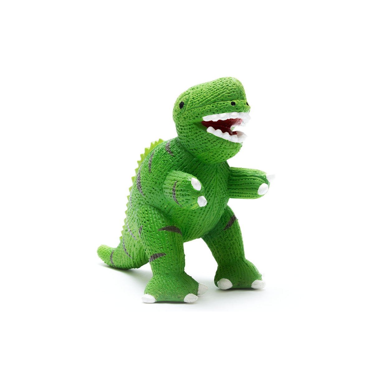 Green T-Rex Natural Rubber Dinosaur Bath Toy and Teether by Best Years Toys Best Years