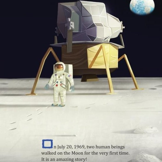 My Little Golden Book About the First Moon Landing Books Penguin Random House