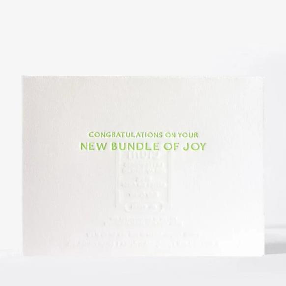 Hooray for New Baby Card Paper Goods Elum Designs