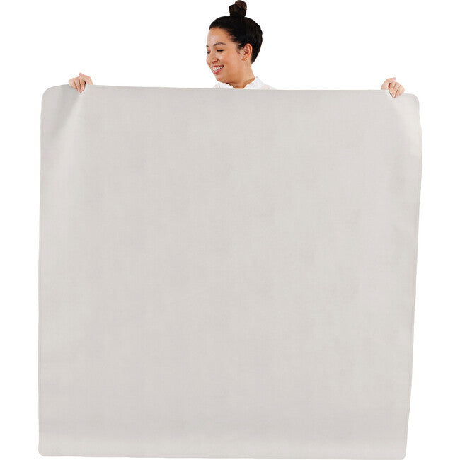 Leather Midi Mat - Gull by Gathre Decor Gathre