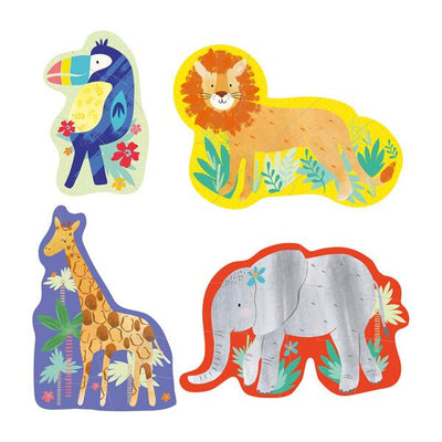 First Puzzles - Jungle by Floss & Rock Toys Floss & Rock   