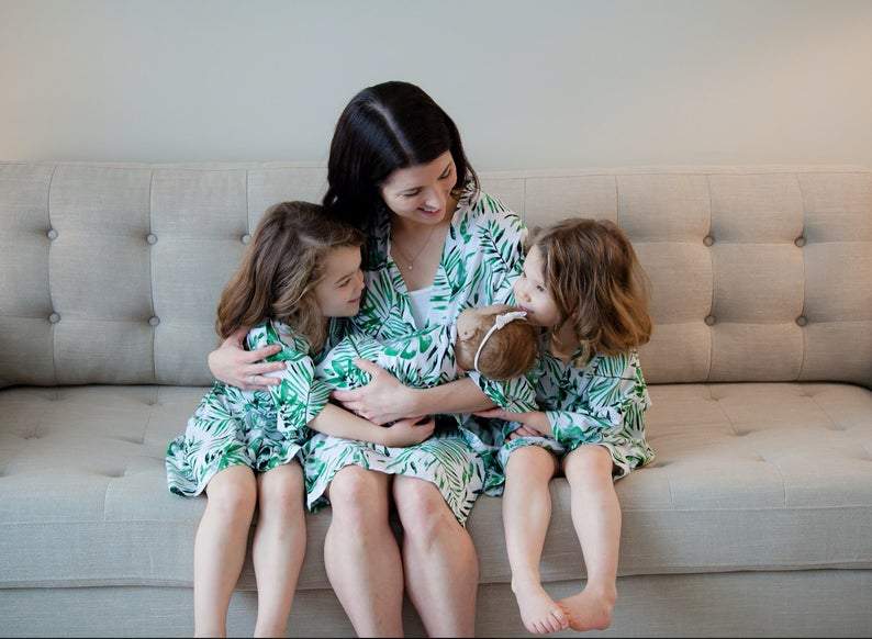 Mama Robe - Palm Leaf by May and Joy Apparel May and Joy