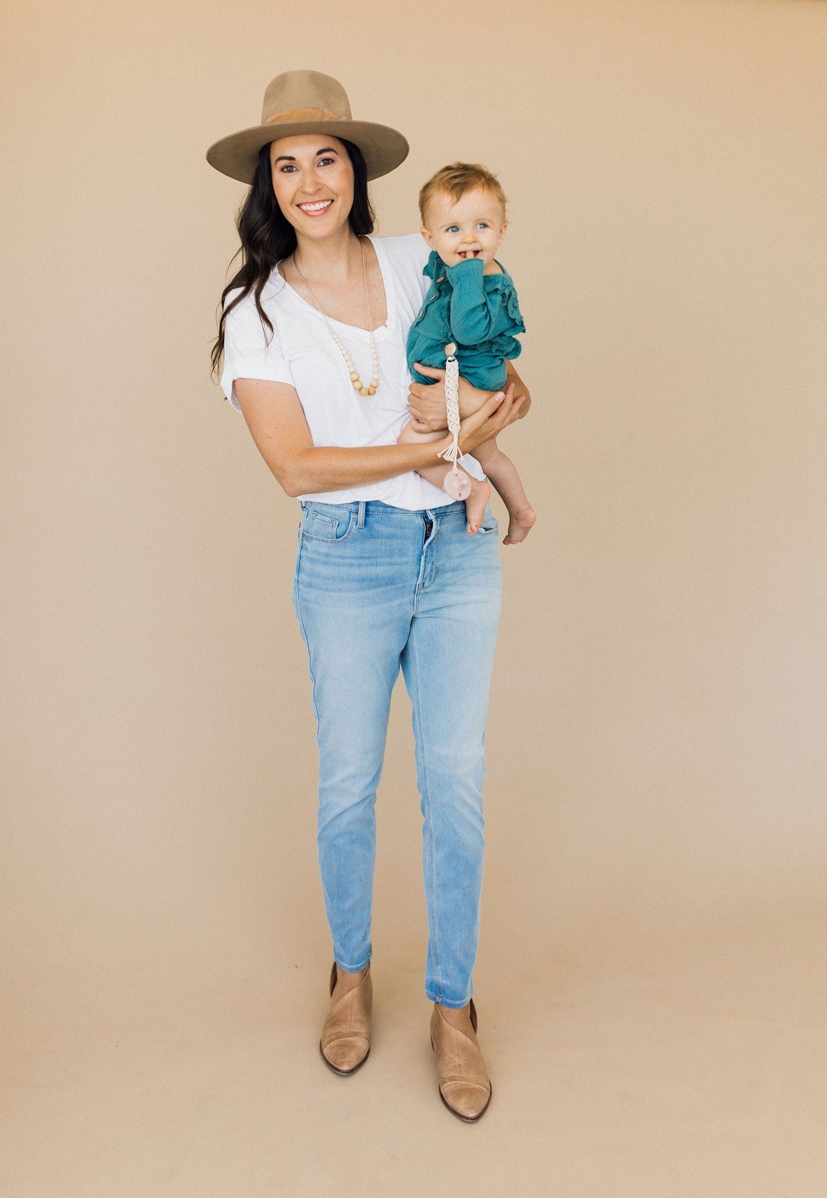 Landon Teething Necklace - Cream by Chewable Charm Accessories Chewable Charm
