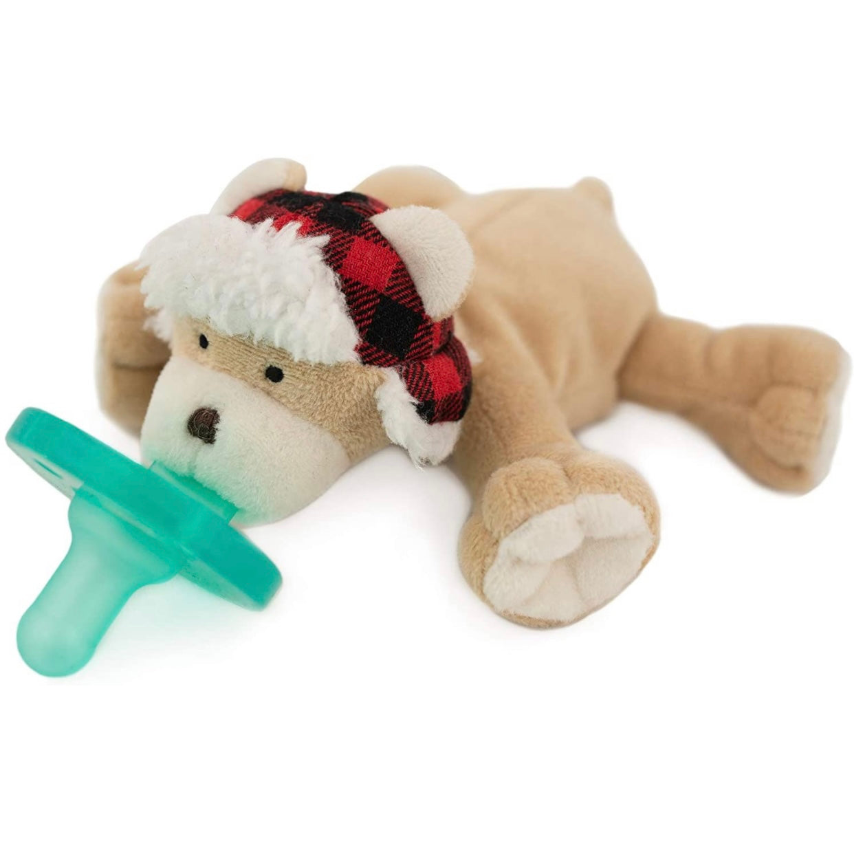 Wubbanub Animal Pacifier - Wooly Bear Infant Care Wubbanub