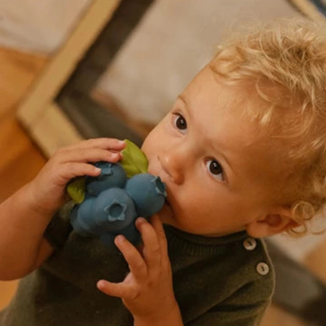 Jerry the Blueberry Teether by Oli & Carol Toys Oli & Carol
