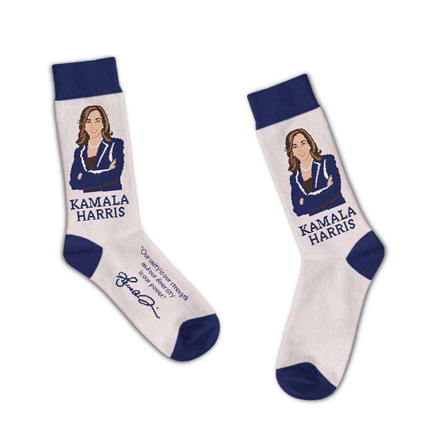 Kamala Harris Socks by Funatic Accessories Funatic