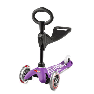 Mini Micro 3in1 Deluxe Scooter - Purple By Micro Kickboard Toys Micro Kickboard   