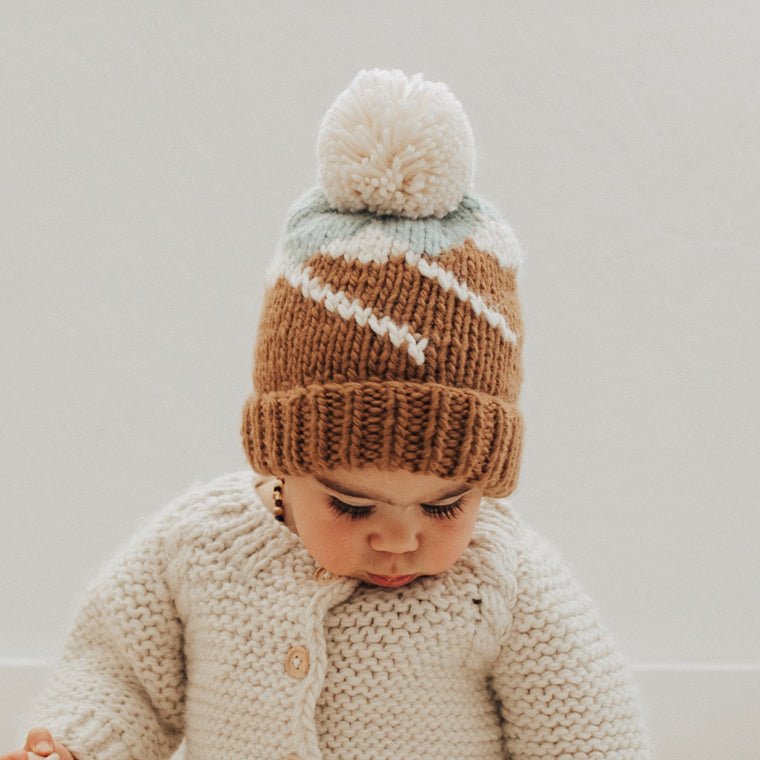 Mountain Knit Hat by Huggalugs Accessories Huggalugs