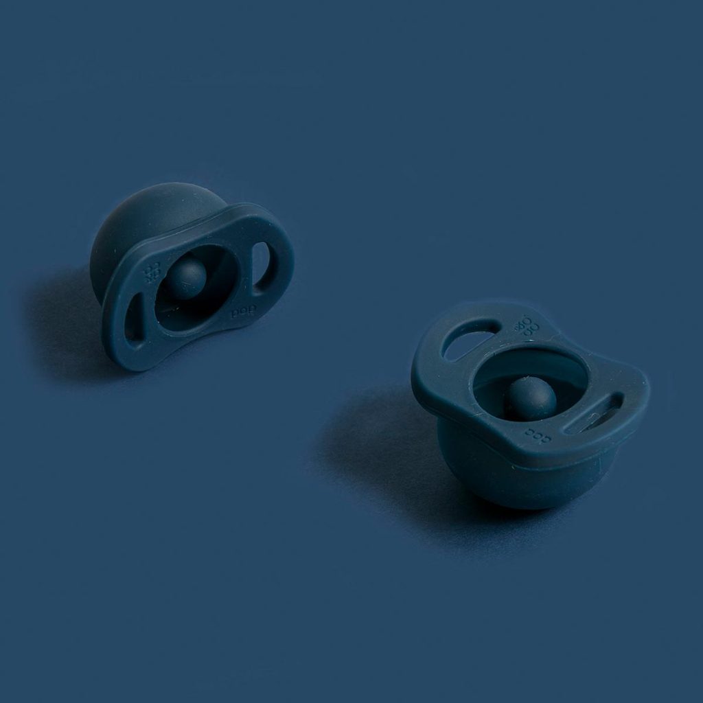 The Pop Pacifier - Navy About You by Doddle & Co Infant Care Doddle & Co