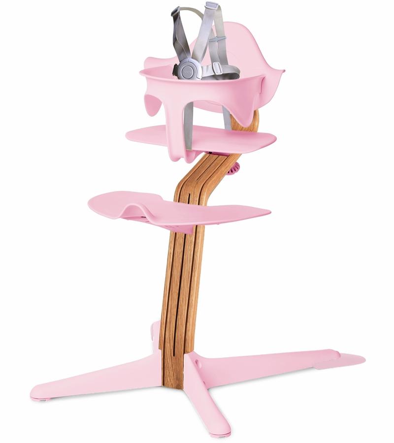Highchair - Natural Oak by Nomi Furniture Evomove Pink