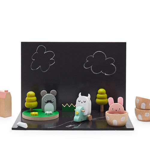 Wooden Playset - Ricetown by Noodoll Toys Noodoll