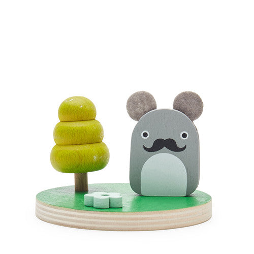 Wooden Playset - Ricetown by Noodoll Toys Noodoll