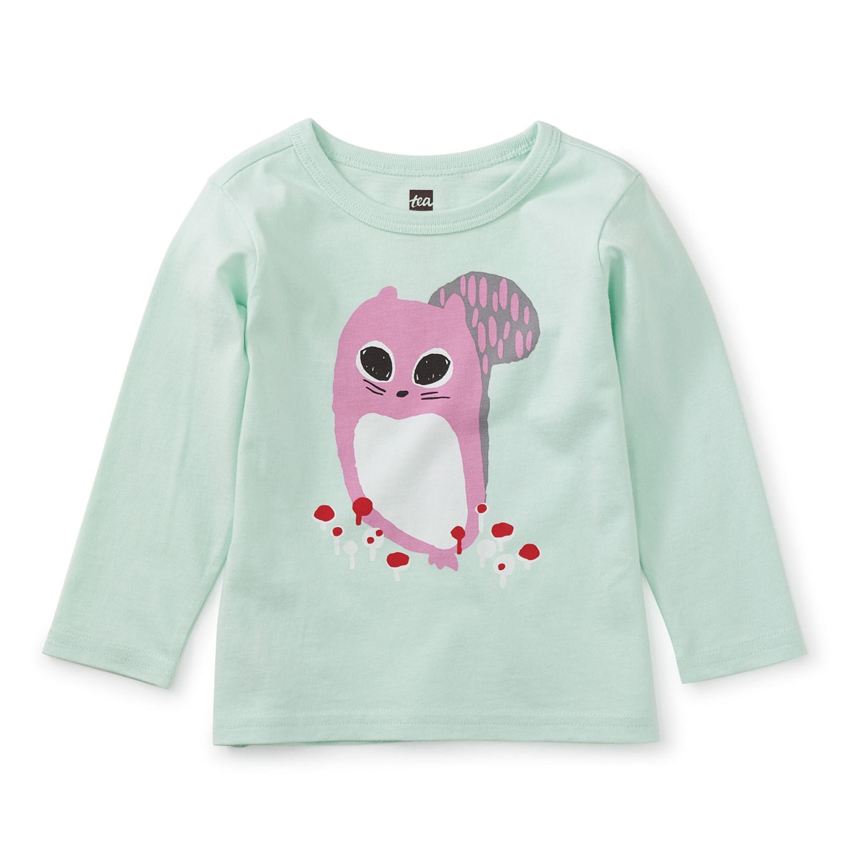 Squirrel Baby Graphic Tee - Garden Party by Tea Collection Apparel Tea Collection