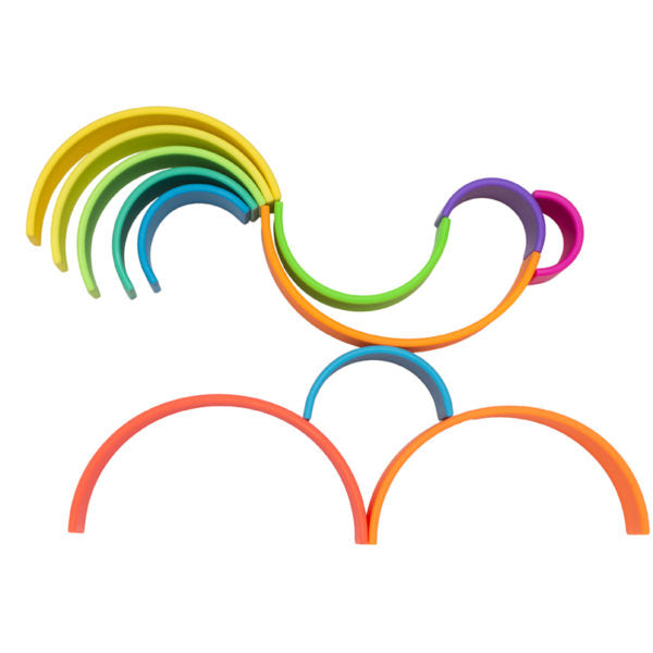 Large Neon Rainbow by Dëna Toys Dëna