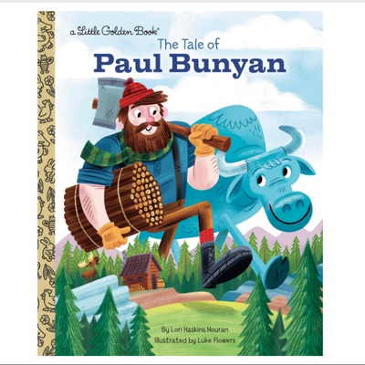 The Tale of Paul Bunyan - Little Golden Book Books Random House   
