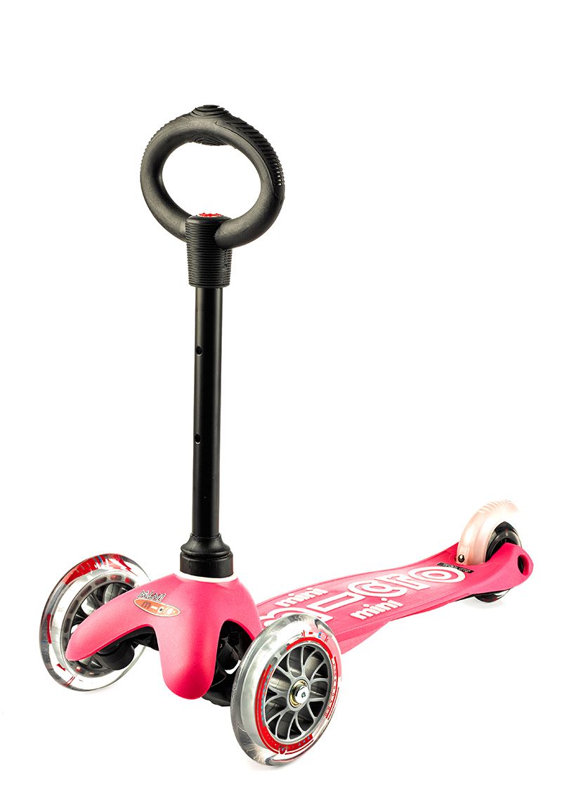 Mini Micro 3in1 Deluxe Scooter - Pink By Micro Kickboard Toys Micro Kickboard