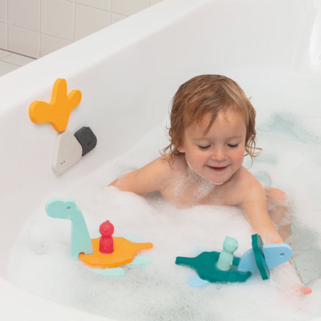 Bath Puzzle Friends - Dino World by Quut Toys Toys Quut Toys