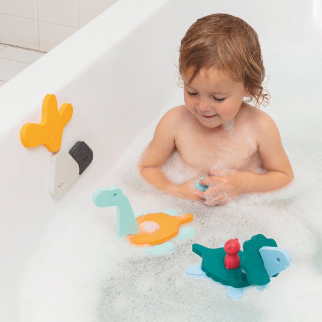Bath Puzzle Friends - Dino World by Quut Toys Toys Quut Toys