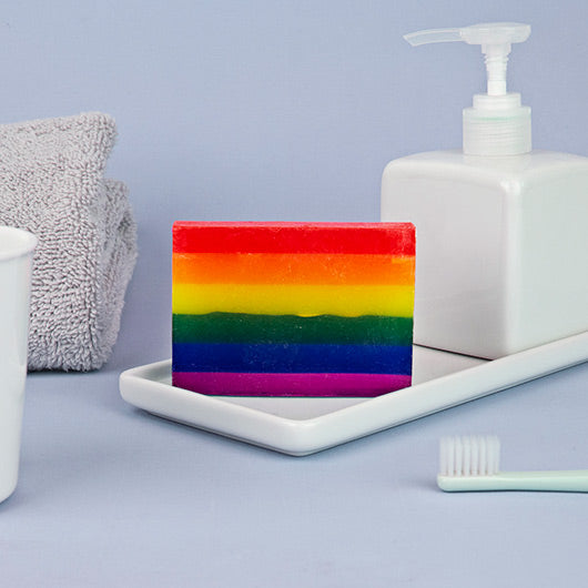 Rainbow Hand Soap by Gift Republic Bath + Potty Gift Republic