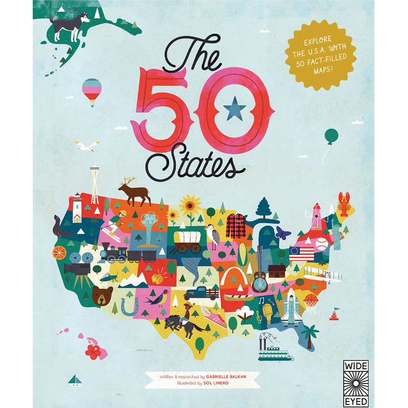 The 50 States - Hardcover Books Quarto   