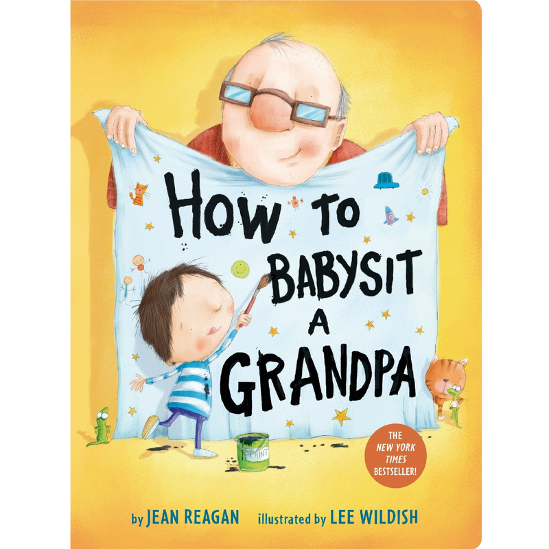 How to Babysit a Grandpa - Board Book Books Random House   
