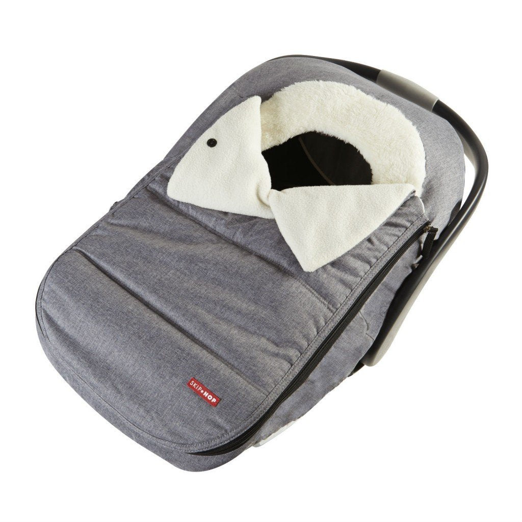 Stroll + Go Car Seat Cover - Heather Grey by Skip Hop Gear Skip Hop