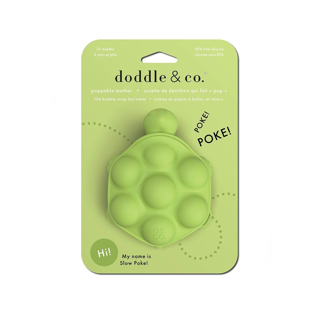 The Chew - Slow Poke Turtle Teether by Doddle & Co Toys Doddle & Co