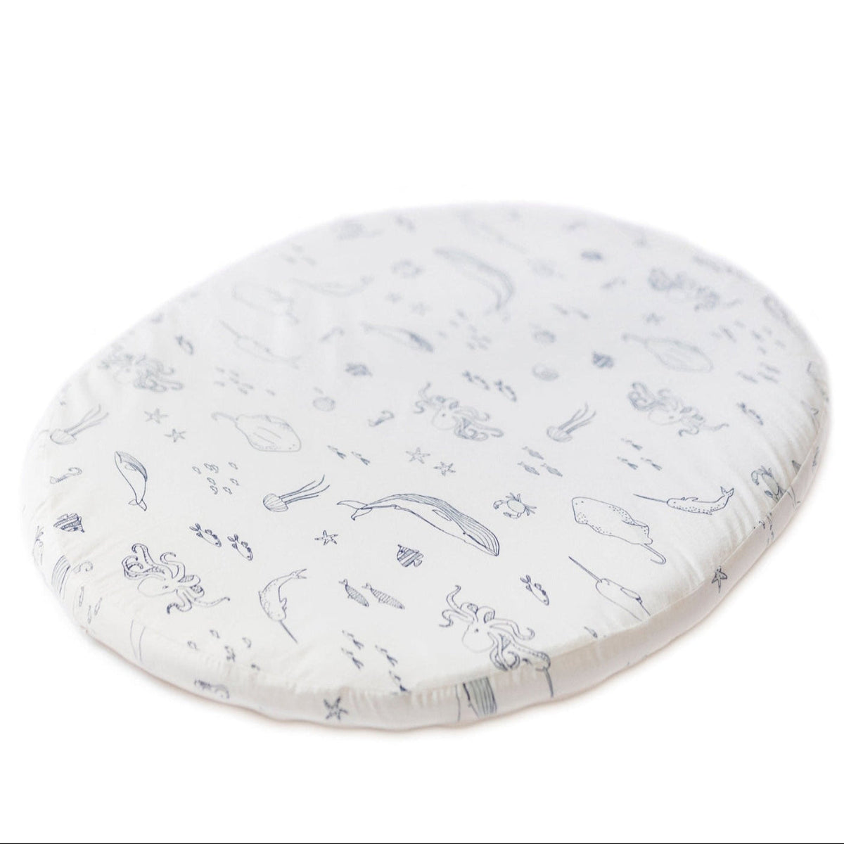 New Stokke Sleepi Fitted Sheet Bed Pehr (2023) Furniture Stokke Life Aquatic