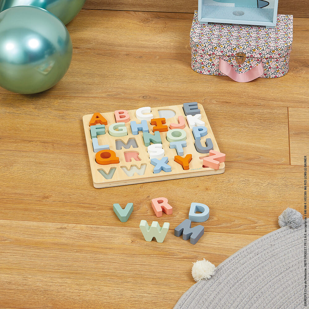 Sweet Cocoon Alphabet Puzzle by Janod Toys Janod