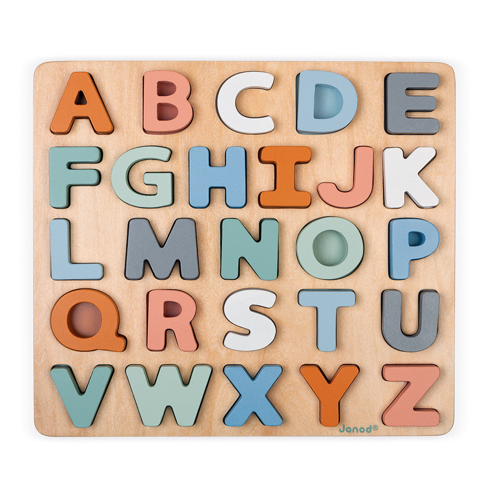 Sweet Cocoon Alphabet Puzzle by Janod Toys Janod