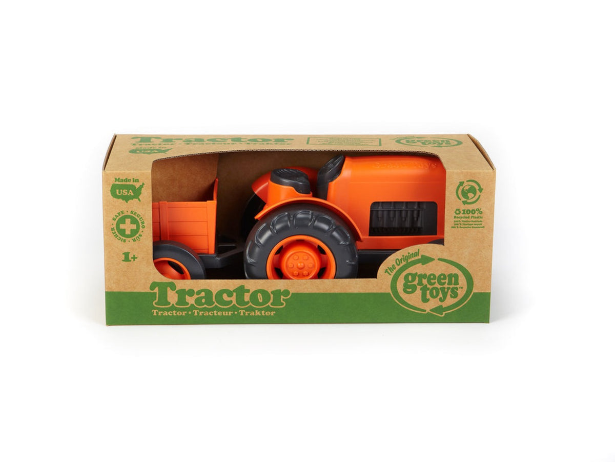 Recycled Tractor - Orange by Green Toys Toys Green Toys