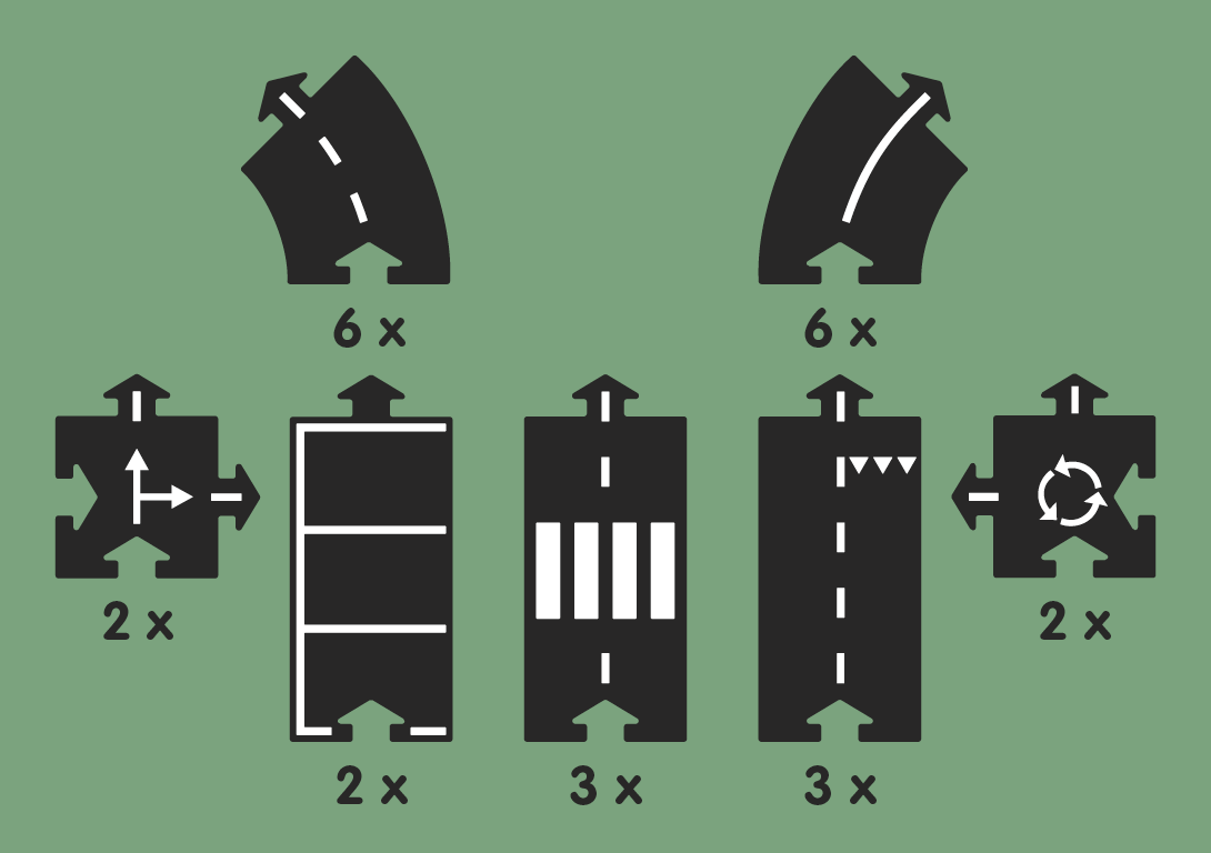 Highway - Road Set by Waytoplay Toys Toys Waytoplay Toys