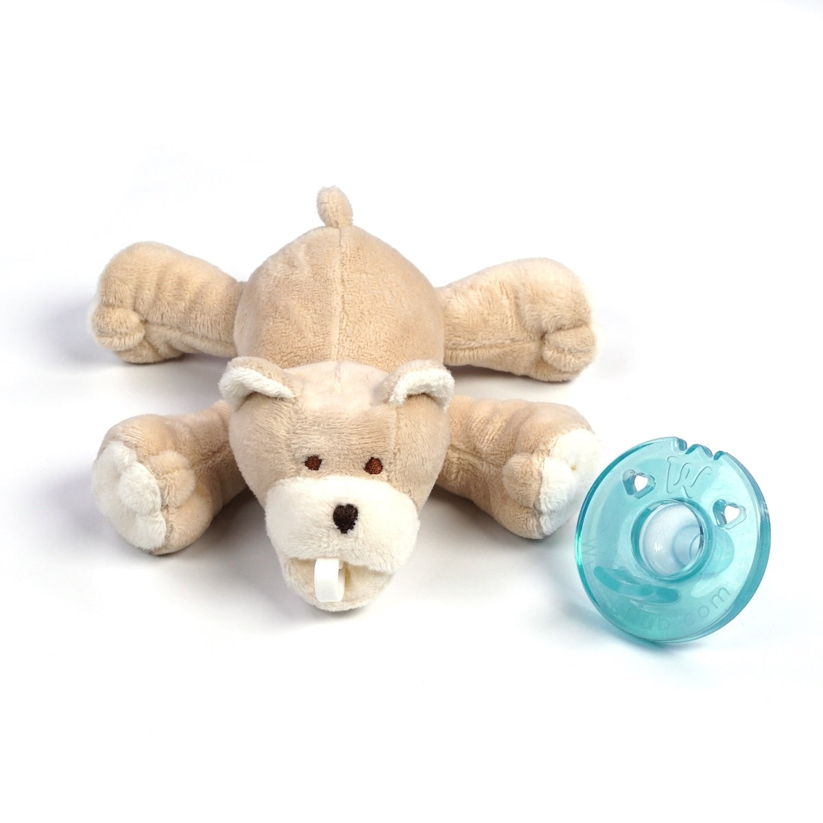 Wubbanub Detachable Animal Pacifier - Baby Bear Infant Care Wubbanub