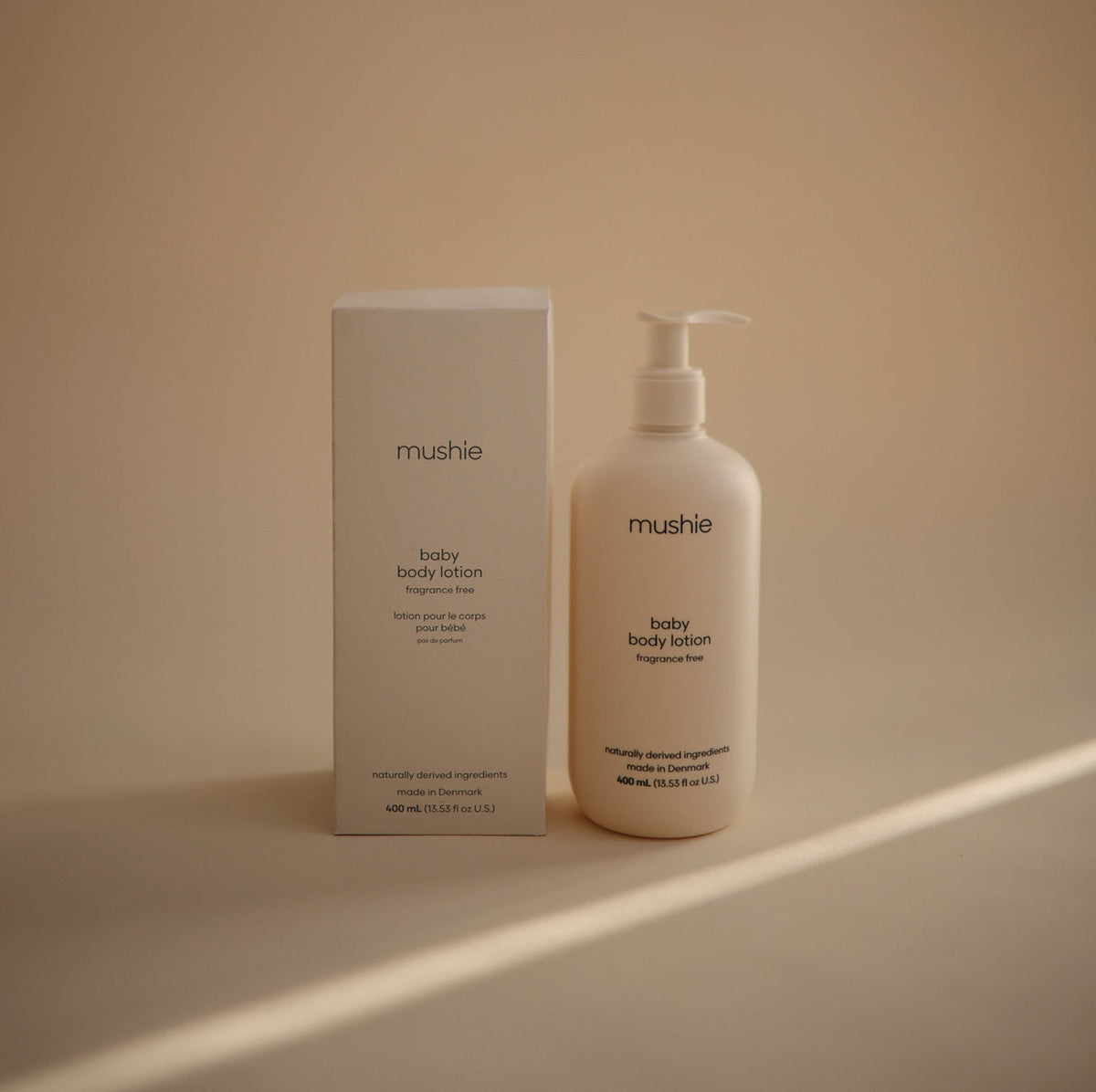 Baby Body Lotion - 400ml Fragrance Free by Mushie & Co Bath + Potty Mushie & Co