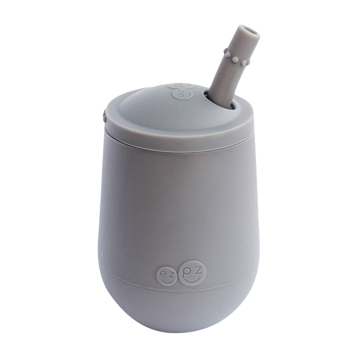 Mini Cup + Straw Training System by Ezpz Nursing + Feeding EZPZ Grey