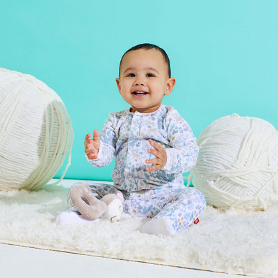 Imagine Forest Velour Magnetic Footie by Magnetic Me