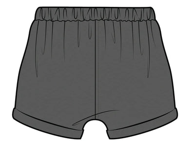 Boxer Light Sweat Short - Charcoal by City Mouse